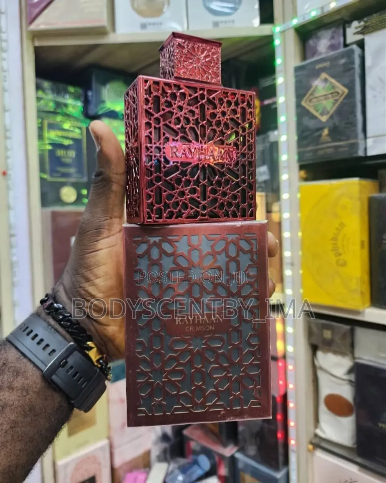 Rahyhaan Crimson, Kiss / Obsidian /Rayhaan Elxir Perfume