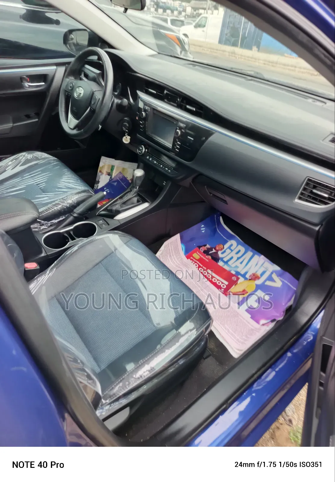 Toyota Corolla 2015 Blue
