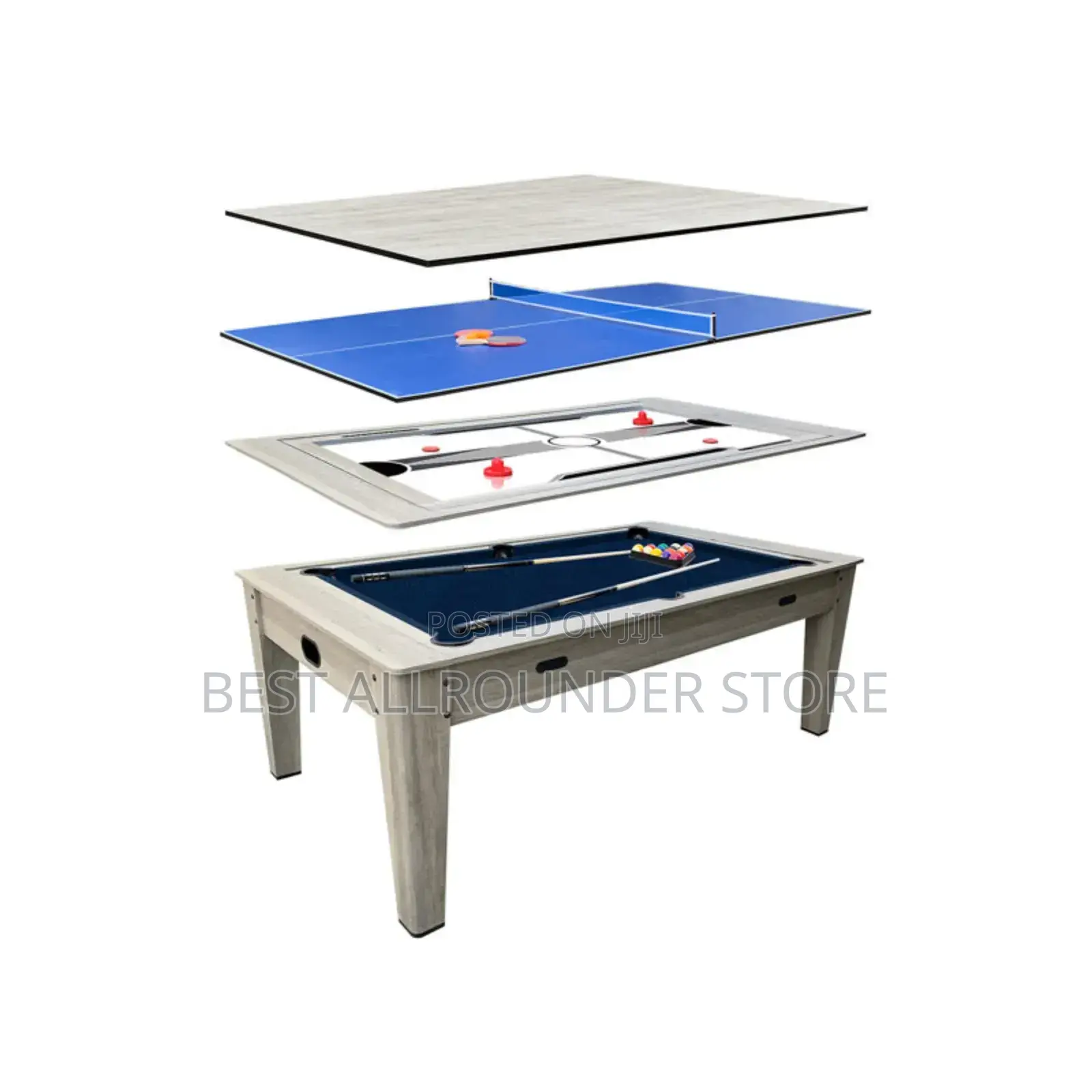 4 in 1 Snooker Board. 6ft