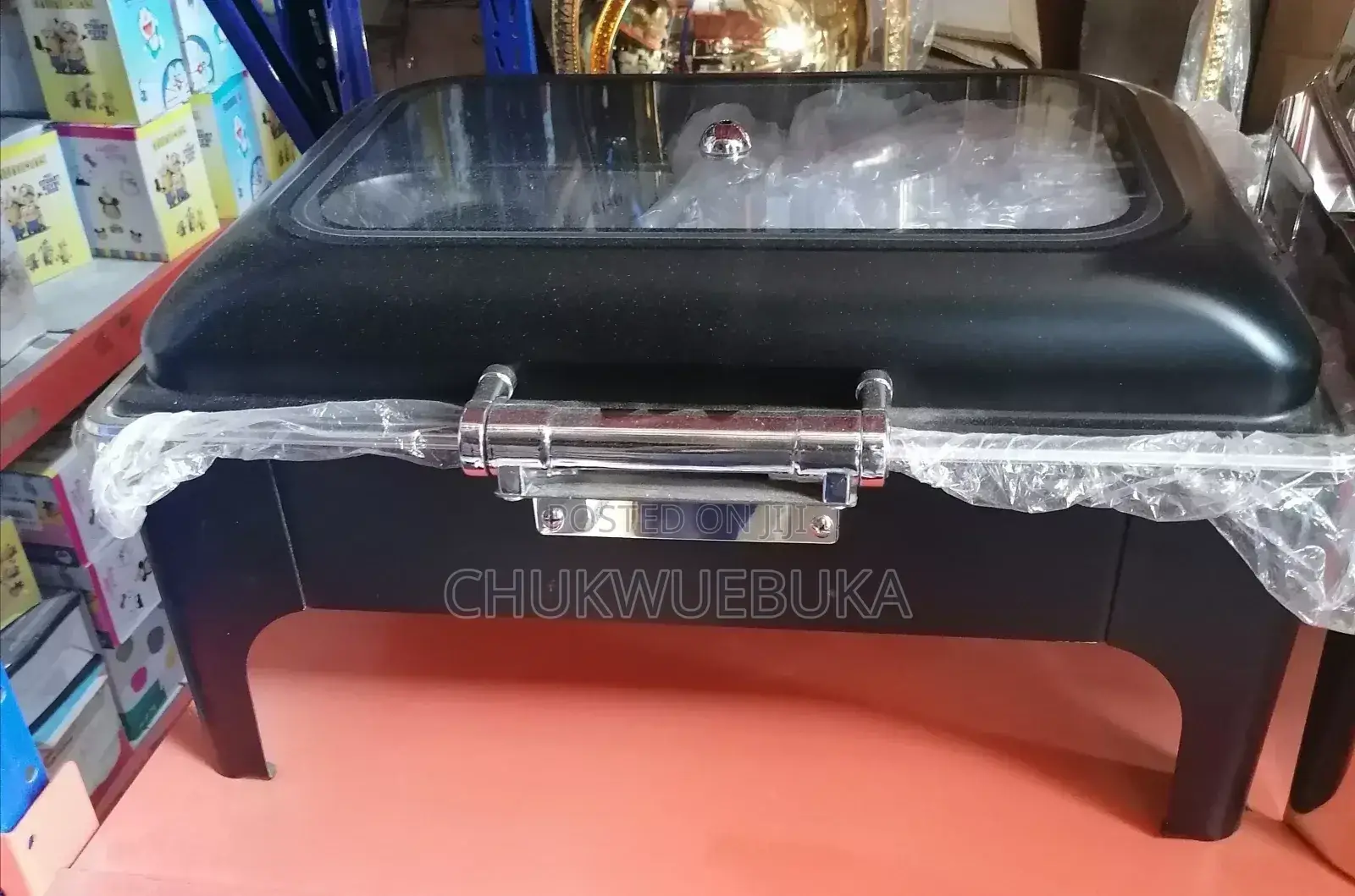 Original Chafing Dish With Glass Cover