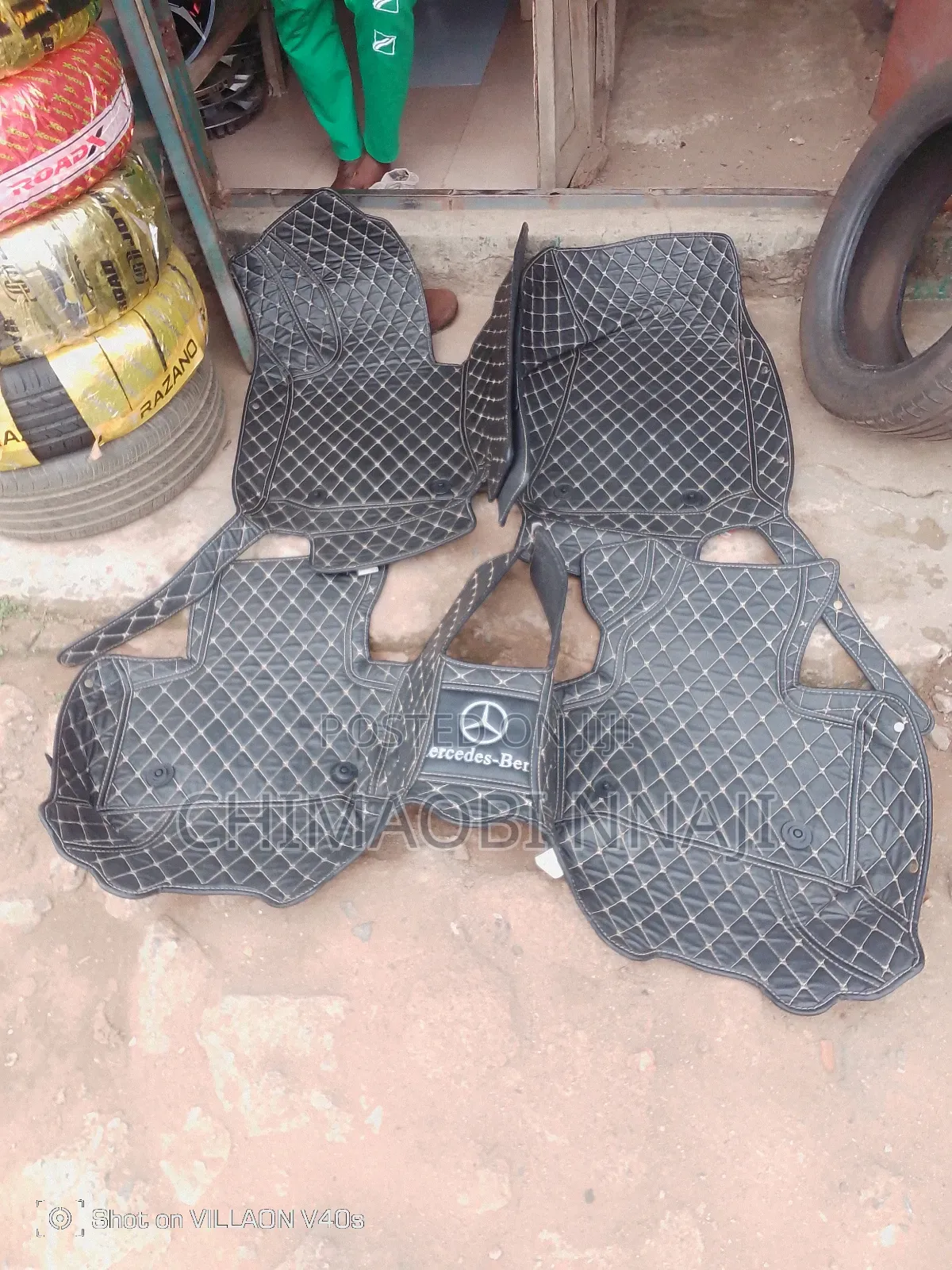 Leather Foot Mart for Mercedes-Benz