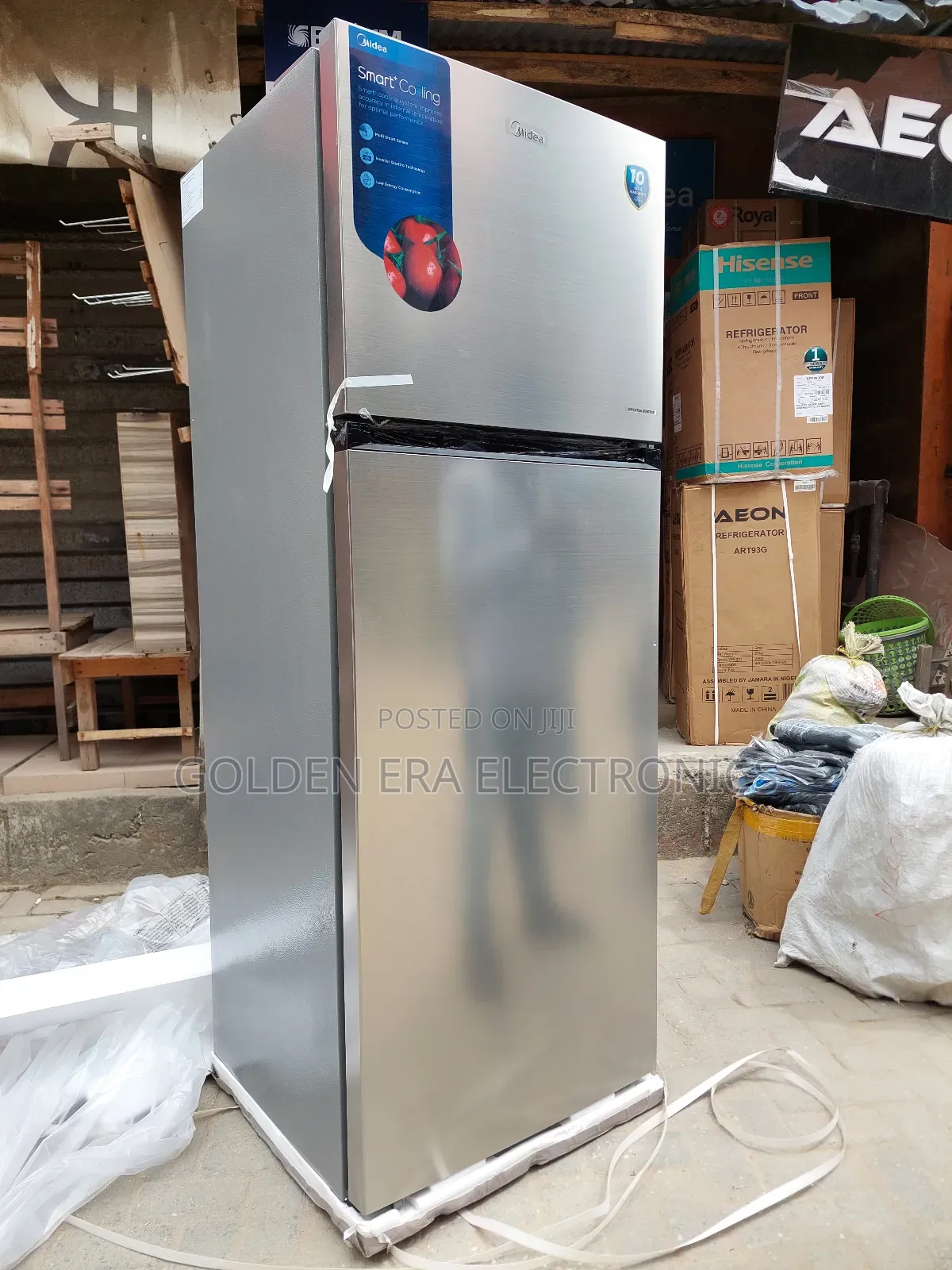 Midea 463litrs Inverter Double Door Fridge