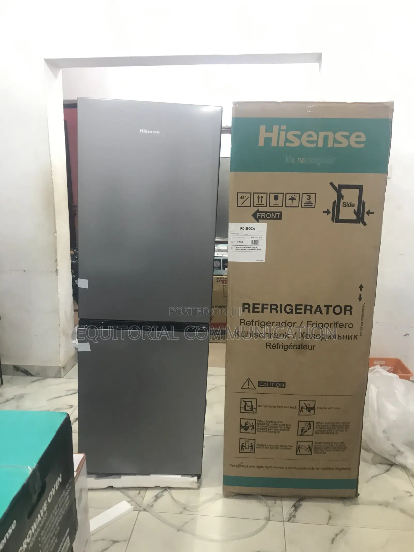 Hisense 225l Bottom Refrigerator 29dca Double Door