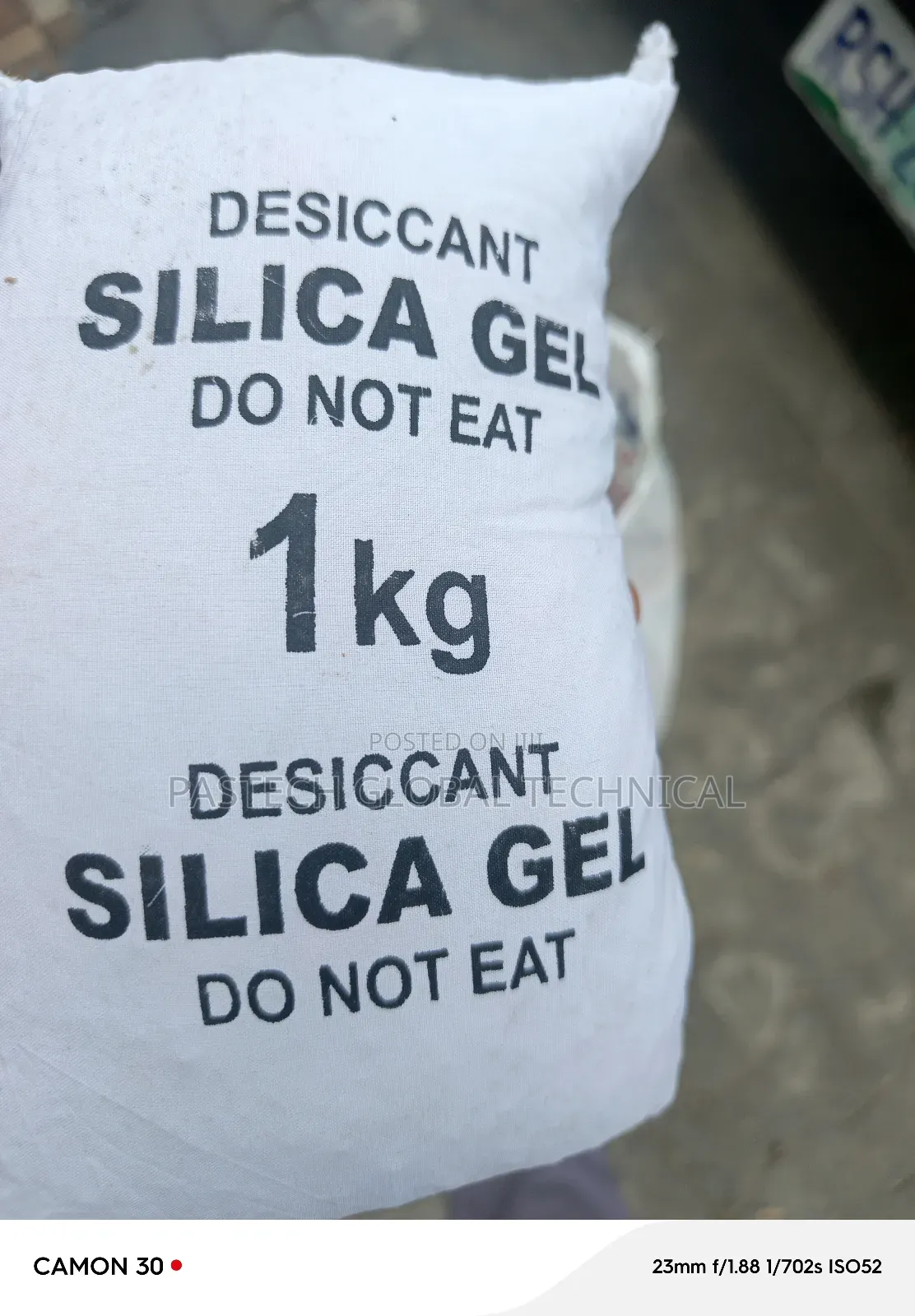 White Silica Gel 1kg (Desiccant)