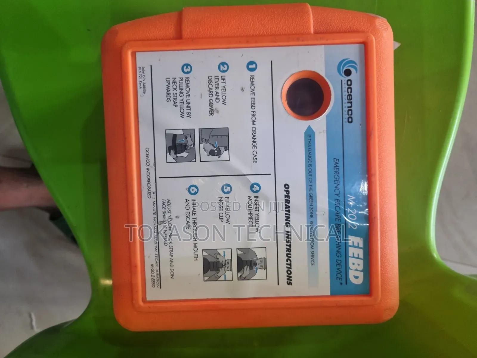 Ocenco M-20.2 Emergency Escape Breathing Device (Eebd).