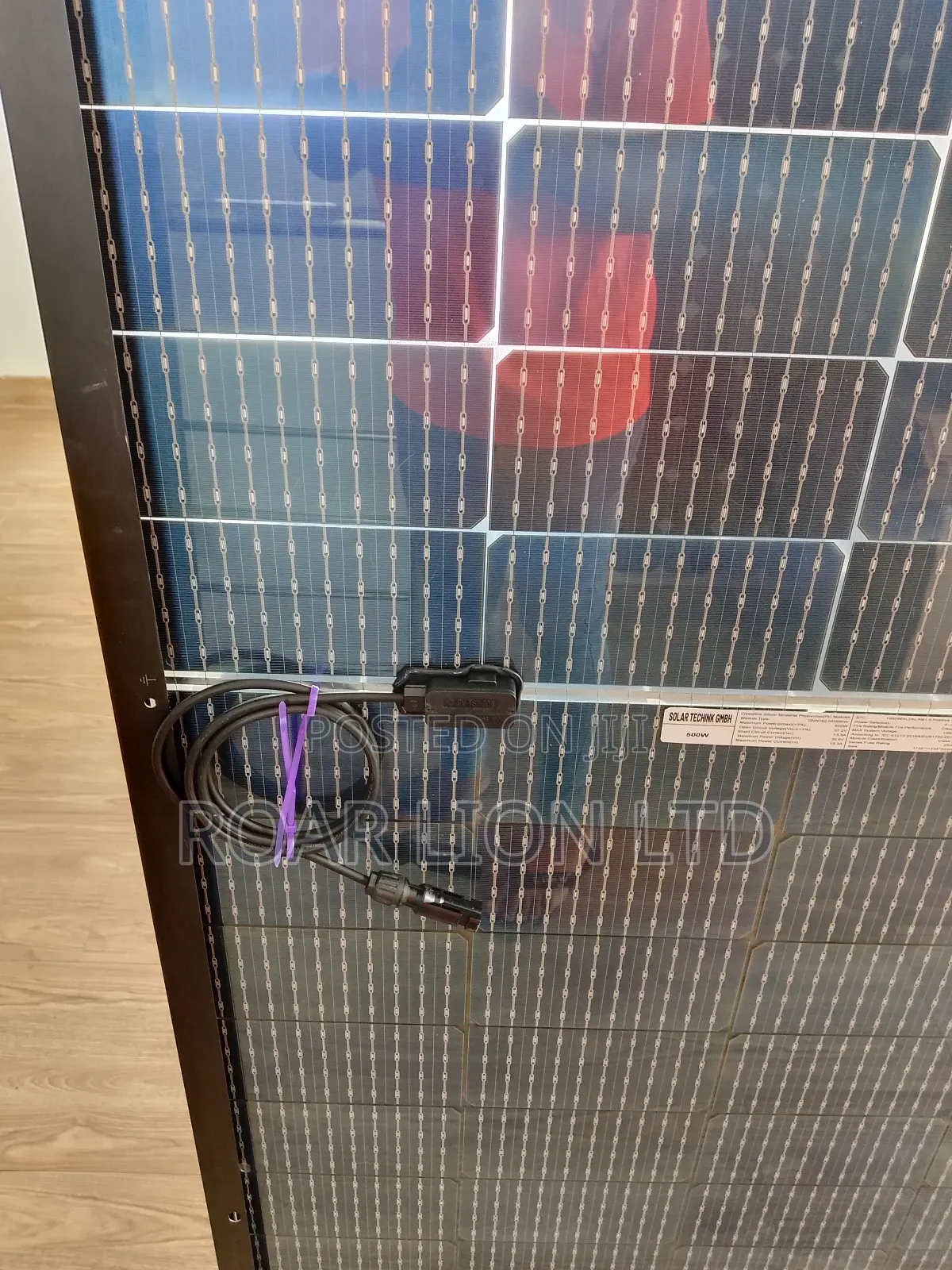 500w Bi Facial Techink Gmbh 108cells