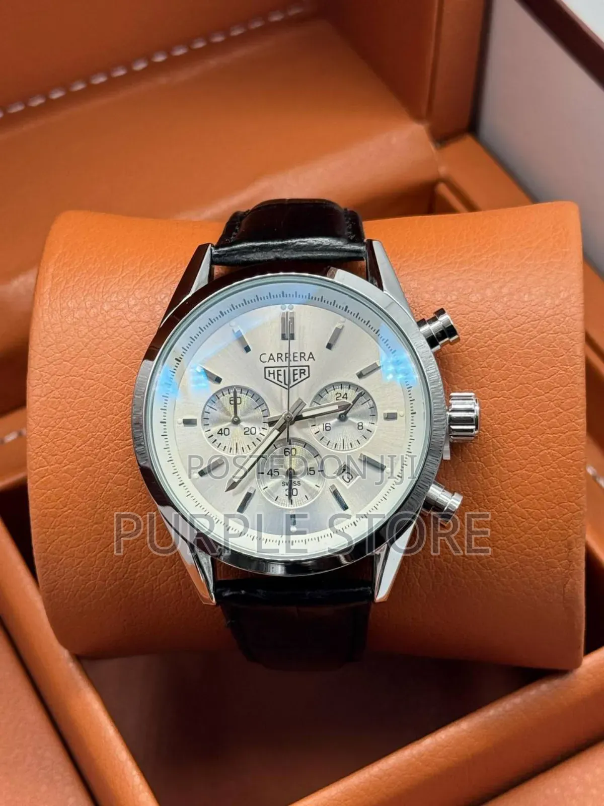 Tag Heuer Carrera Functional•• Chronograph••Leather•• Watch
