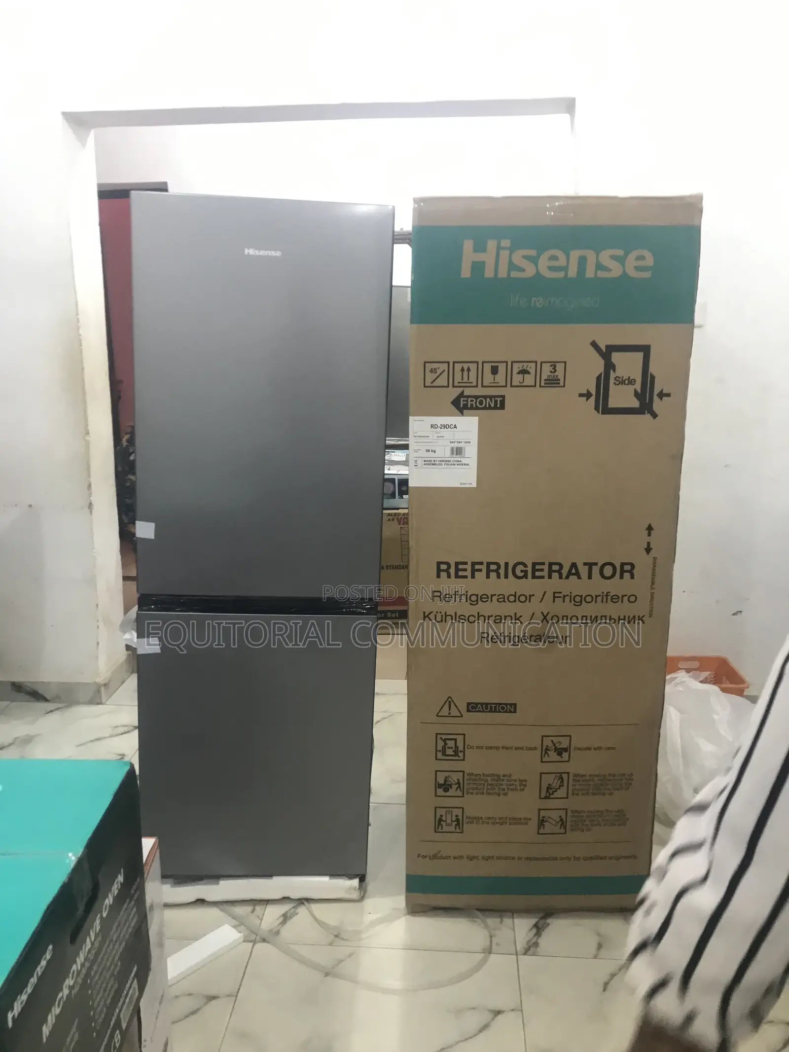 Improved Cooling Hisense 225l Refrigerator 29dca Double Door