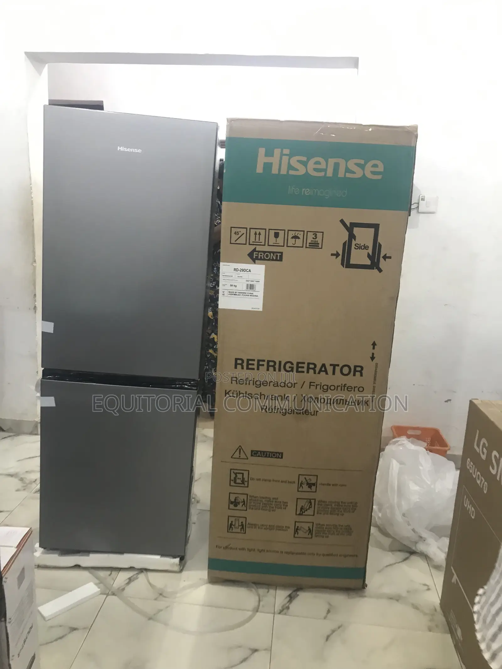 Hisense 225l Frost-Free Refrigerator 29dca Double Door