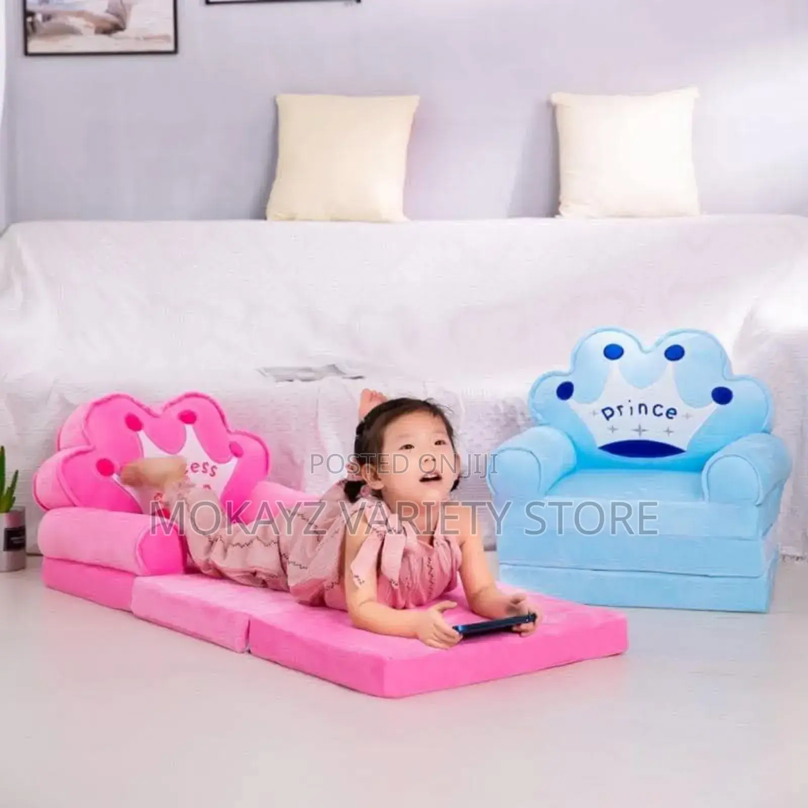 3 Layers Multipurpose Kids Chair and Bed