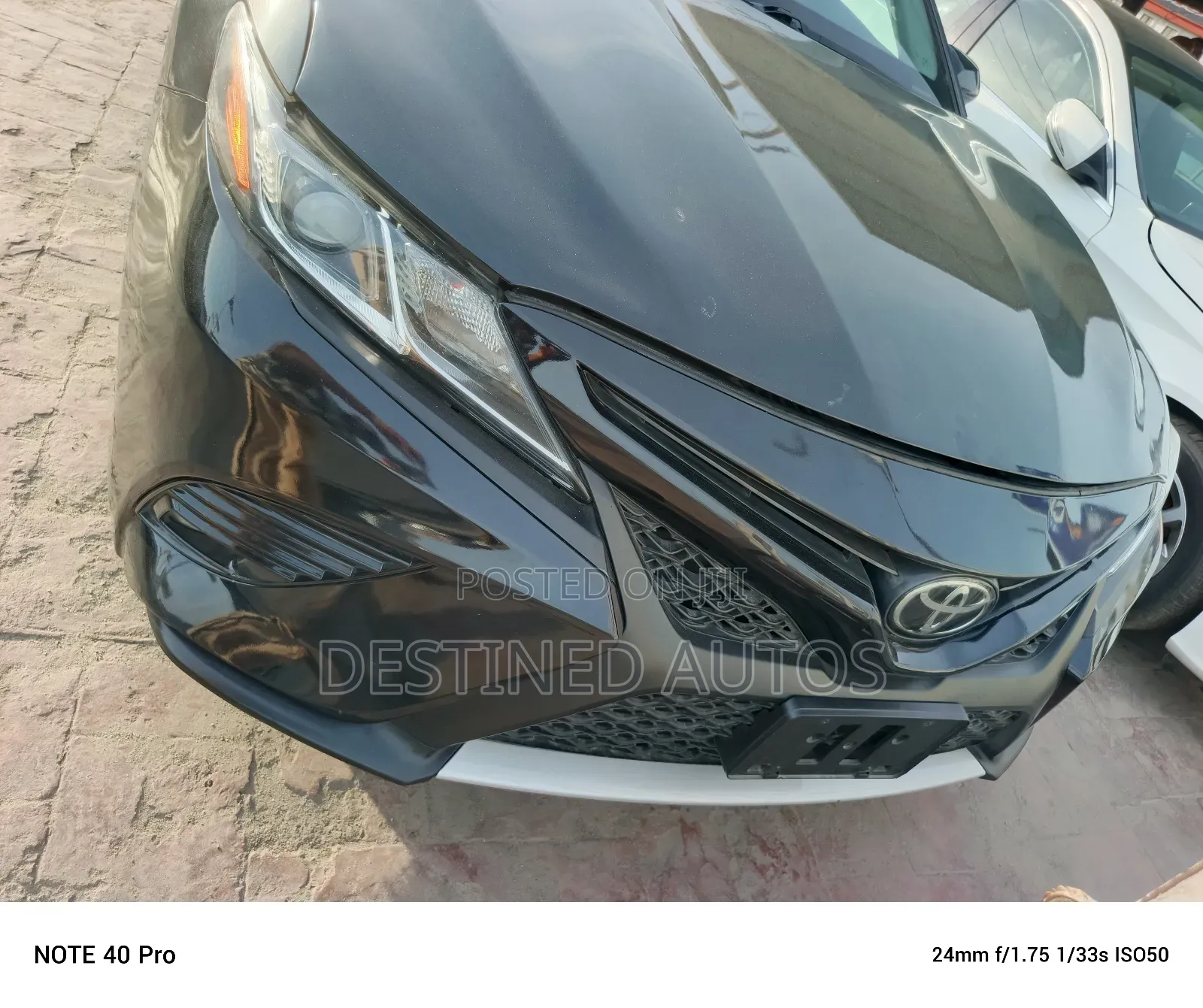 Toyota Camry SE FWD 2020 Black
