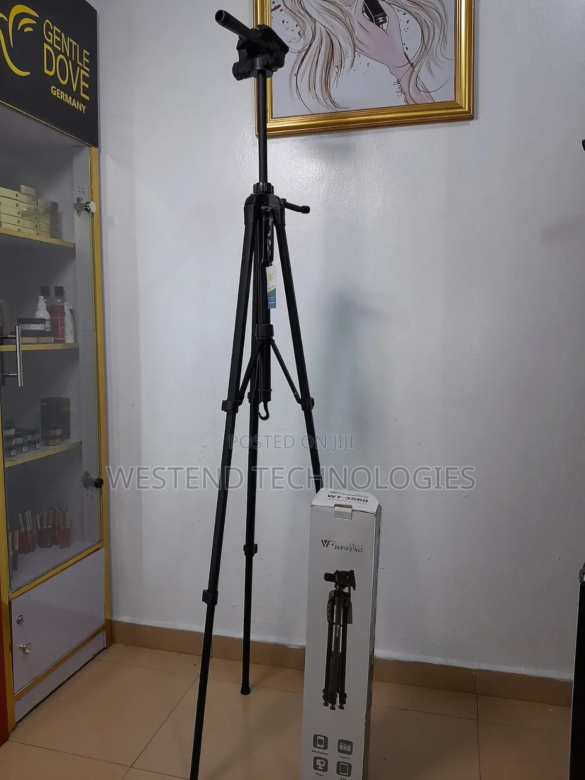 Weifeng 3560 Tripod Stand for Camera and Phones 6ft Height