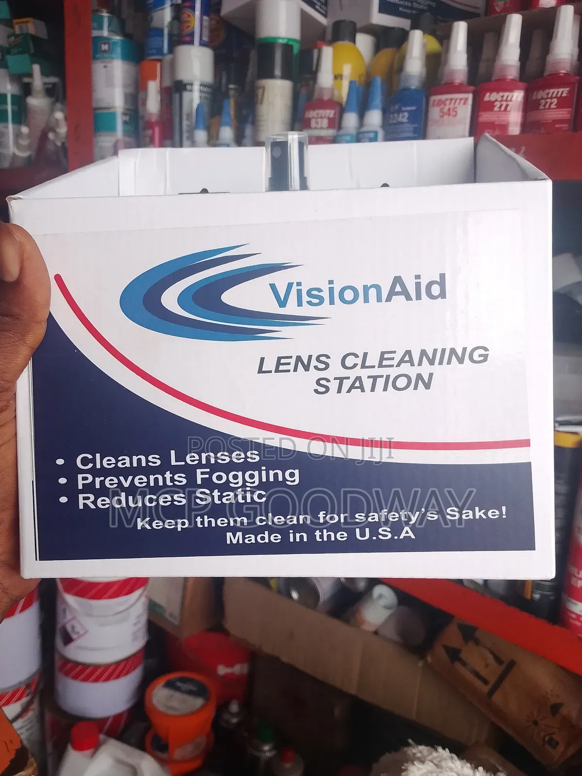 Lens Cleaning Station Vison Aid