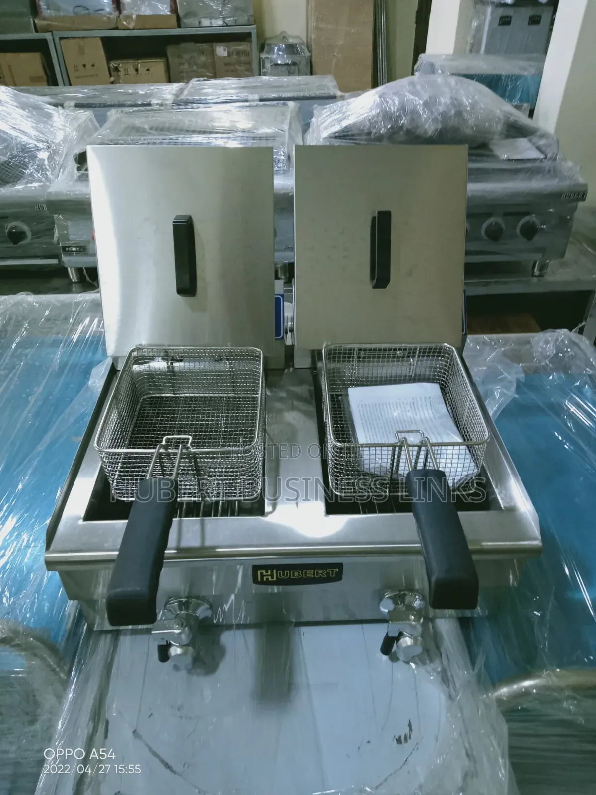 Industrial Electric Fryer 20liters Double