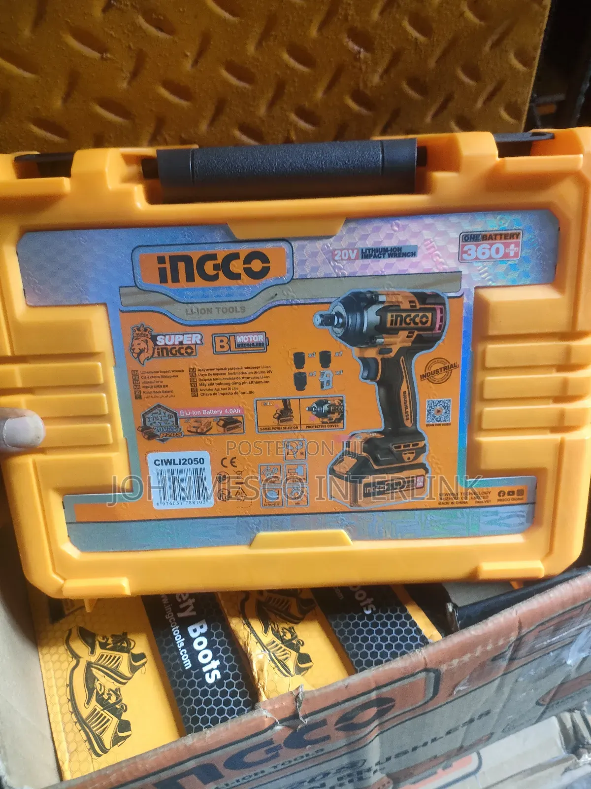 Ingco Cordless Impact Wrench