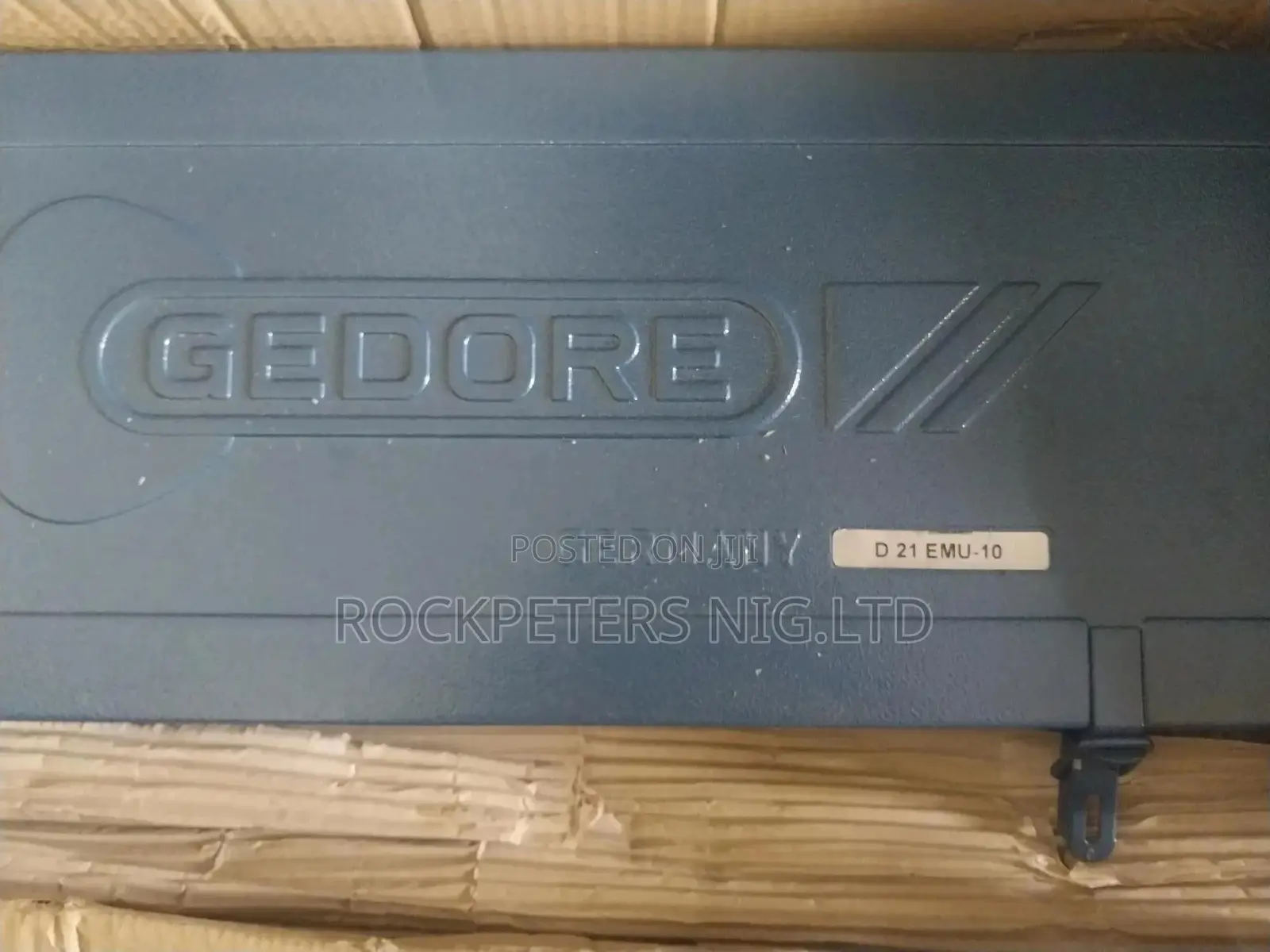 Gedore 6181600 15pc - D 21 Emu-10 - 1" Socket Set