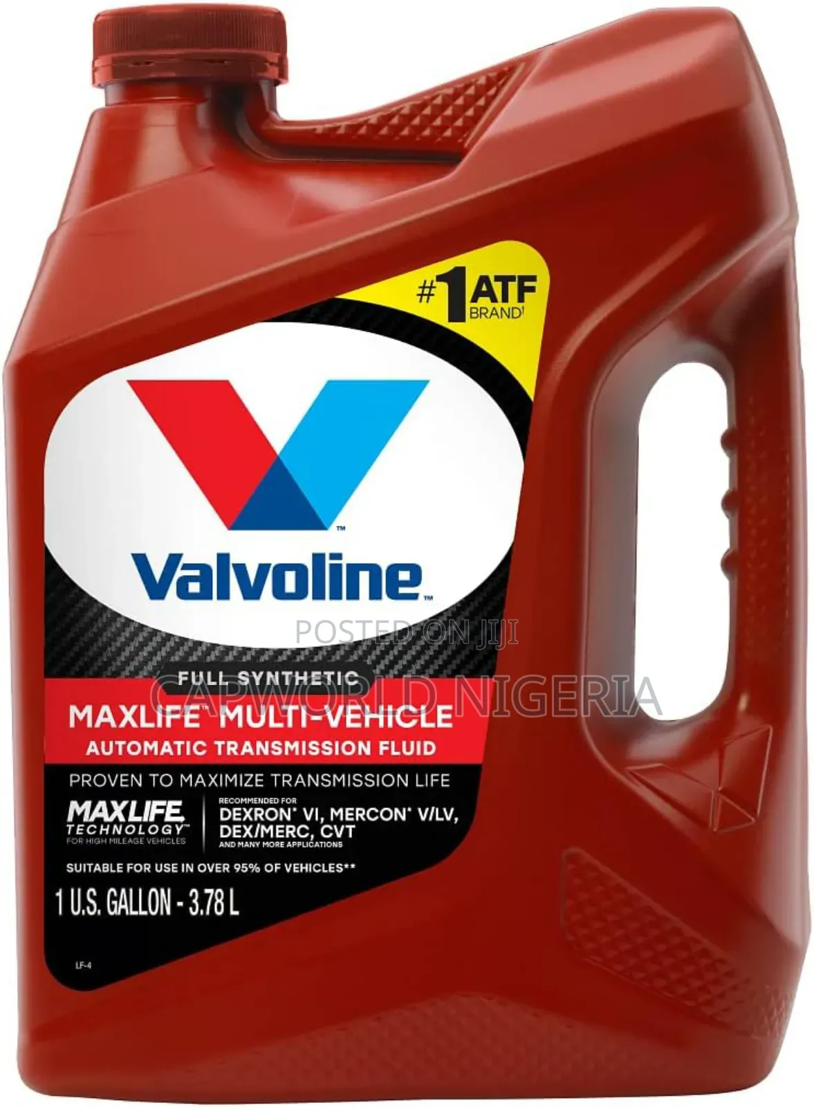 Valvoline Multi-Vehicle Full Synthetic Atf Transmission Oil