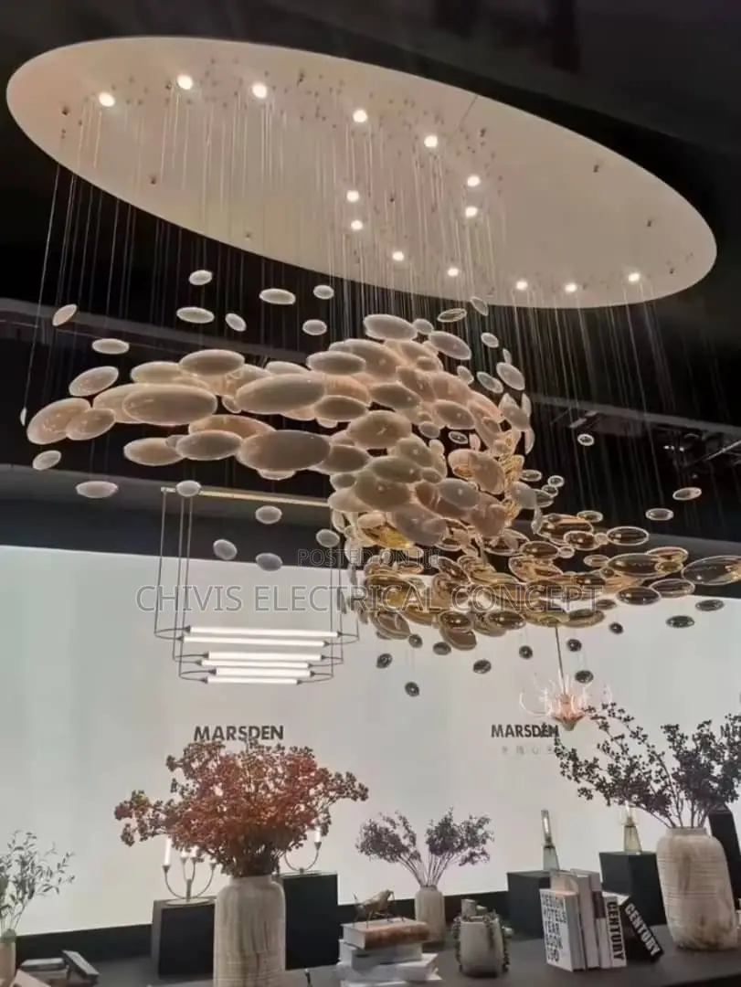 Hotel Lobby Luxury Decorative Crystal Chandelier
