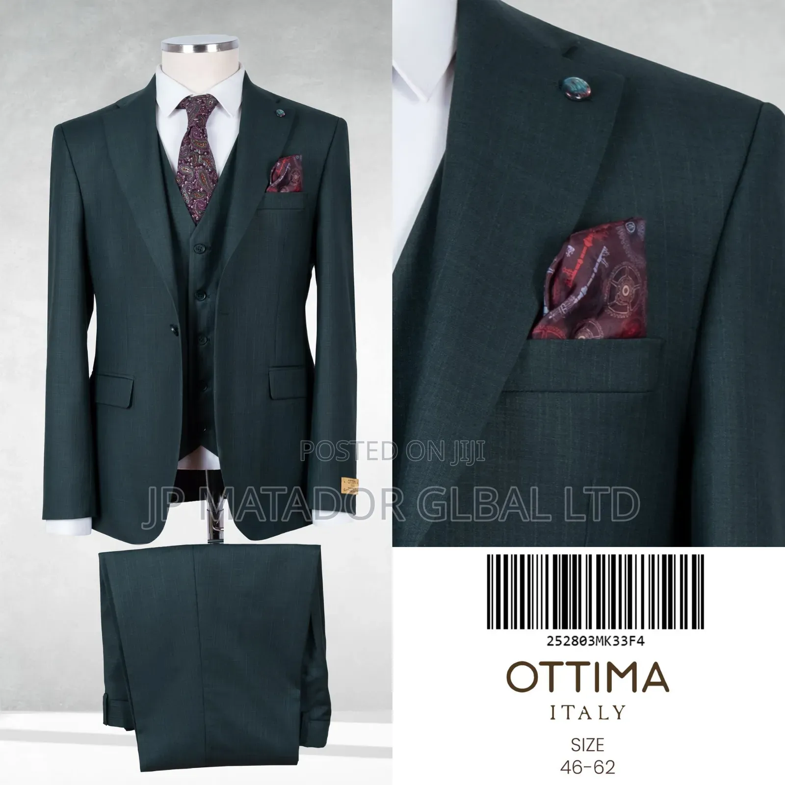 Exclusive Italian Ottima Men's Suits!