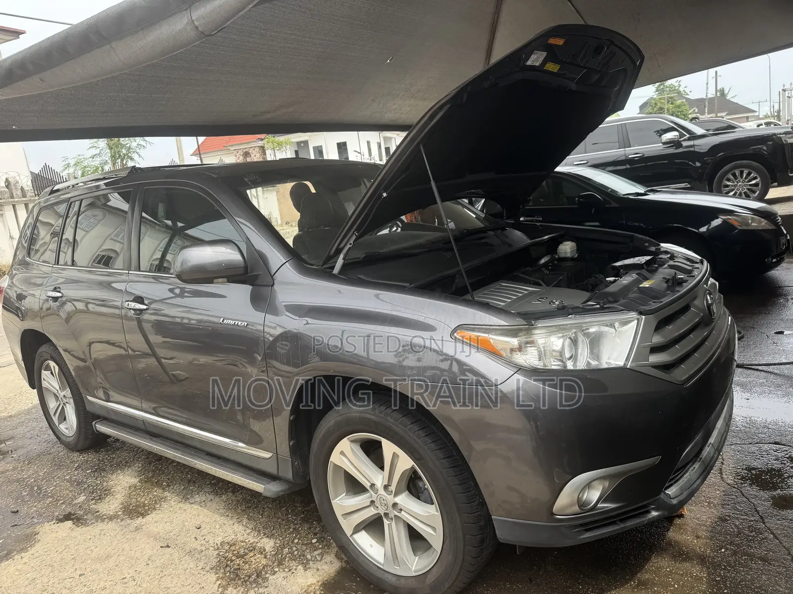 Toyota Highlander Limited 3.5l 4WD 2013 Gray