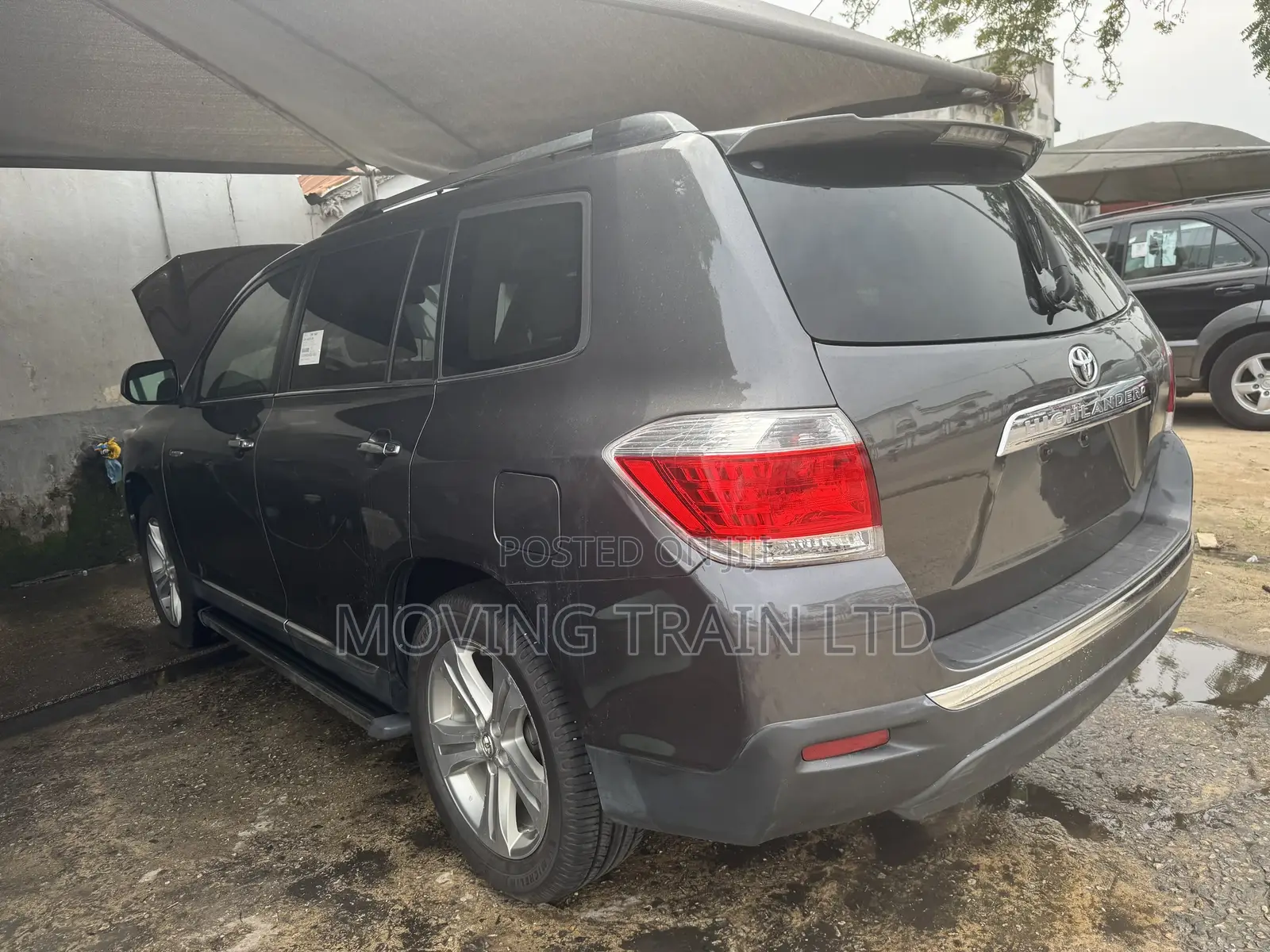 Toyota Highlander Limited 3.5l 4WD 2013 Gray