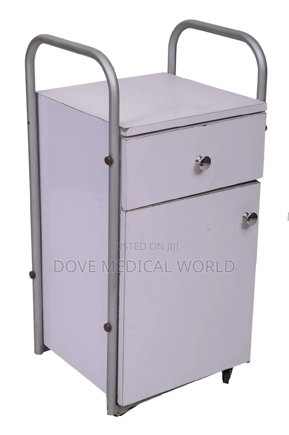 Bedside Cabinet Iron Steel