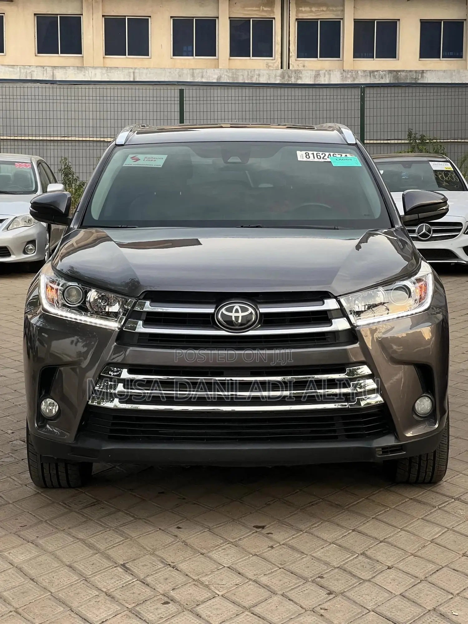 Toyota Highlander Limited Platinum 4x4 V6 (3.5L 6cyl 8A) 2017 Gray