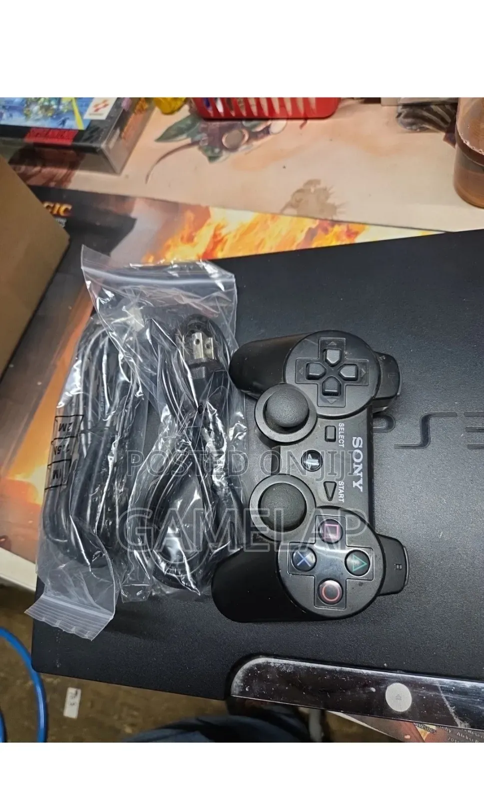 Uk Used Original Ps3 Console With Give Games
