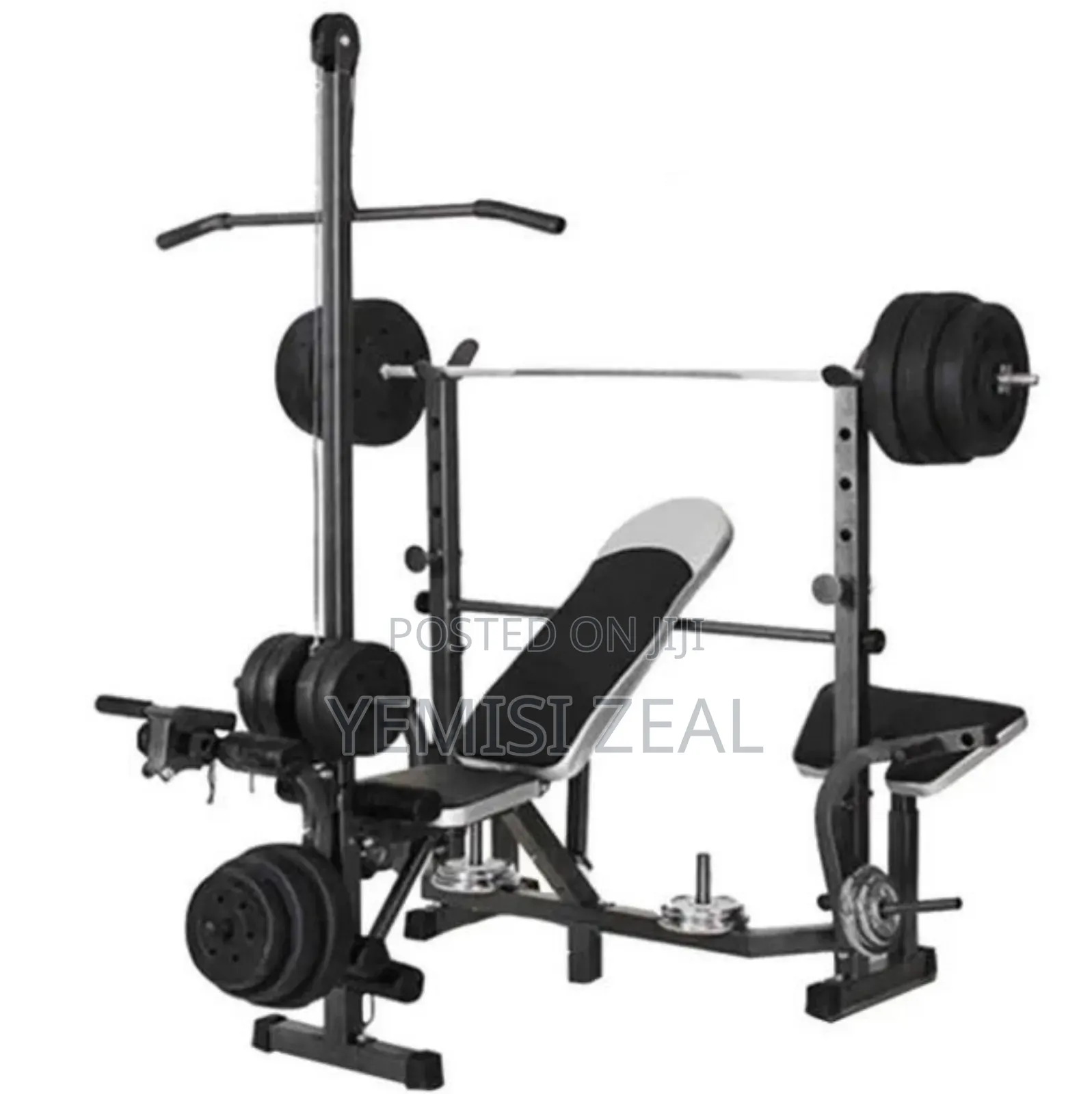 Commercial Weight Lifting Bench and 20kg Dumbbells
