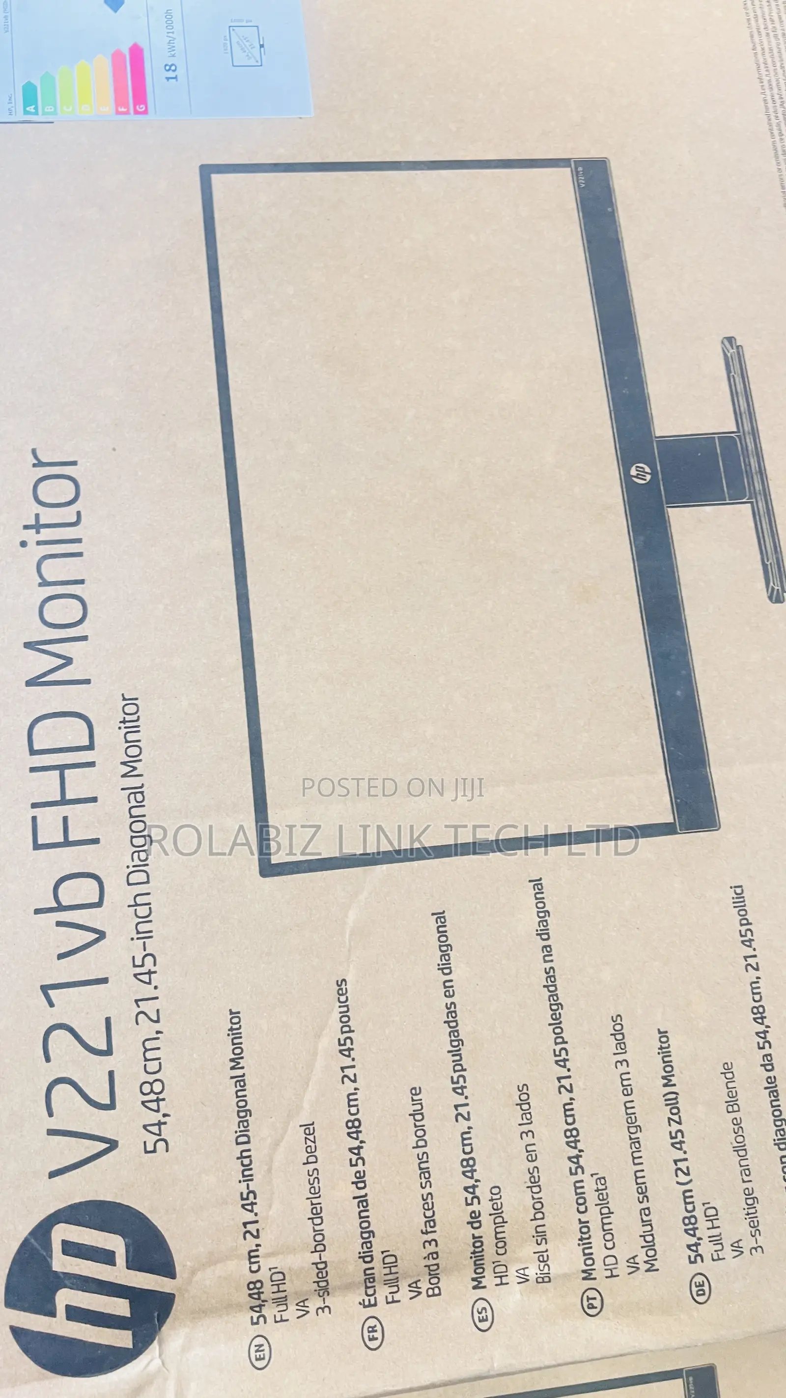 Hp V221vb FHD Monitor