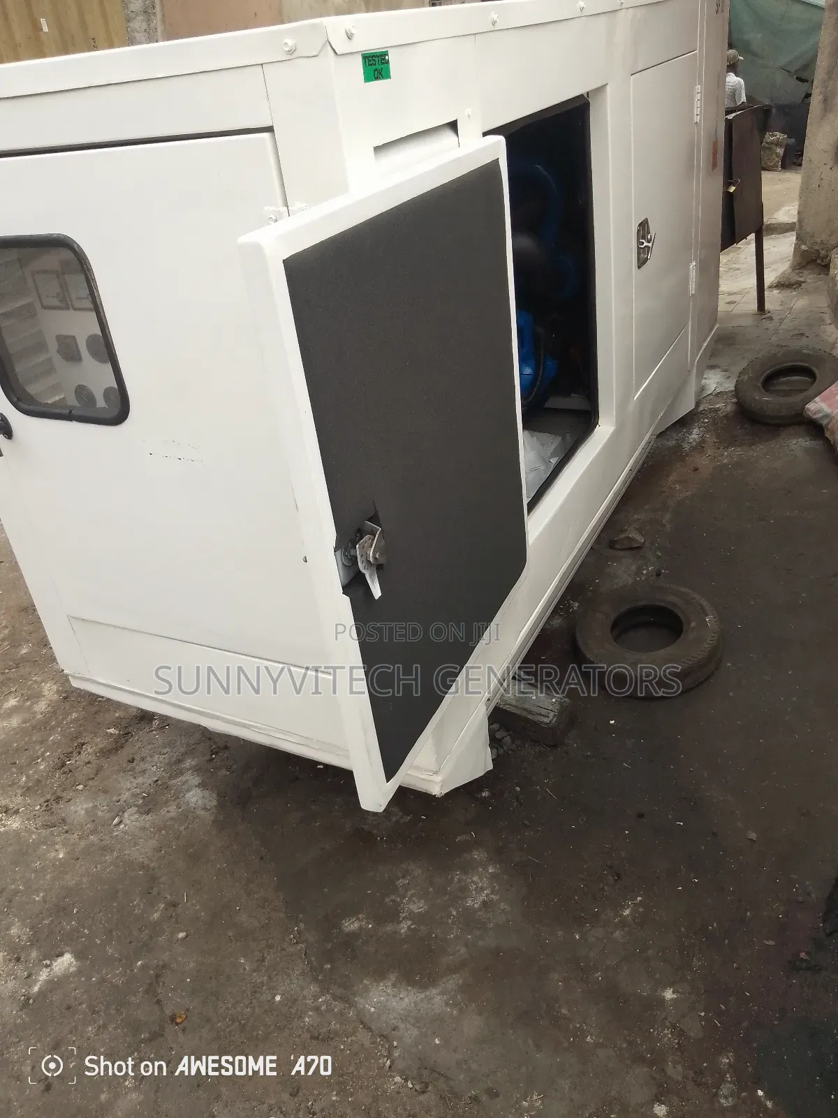 80kva Perkins Generator Fg Wilson Super Silence Almost New