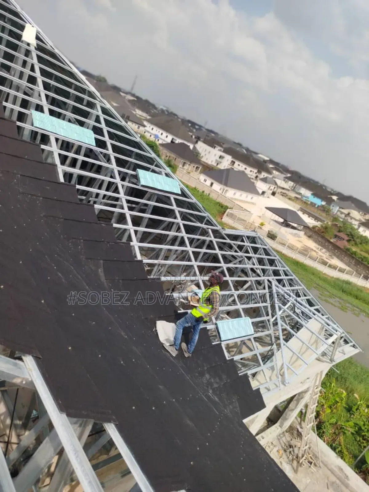 Shingle Stone Coated House Roofing
