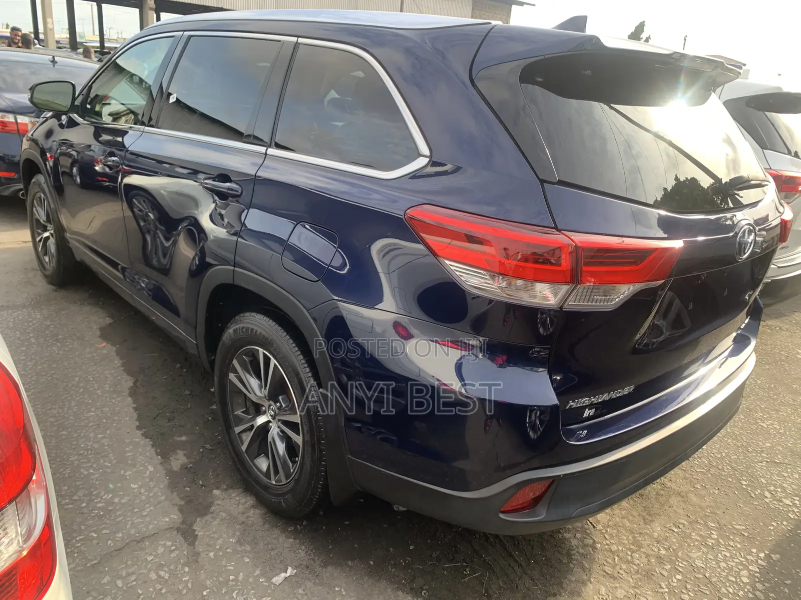 Toyota Highlander 2016 Blue