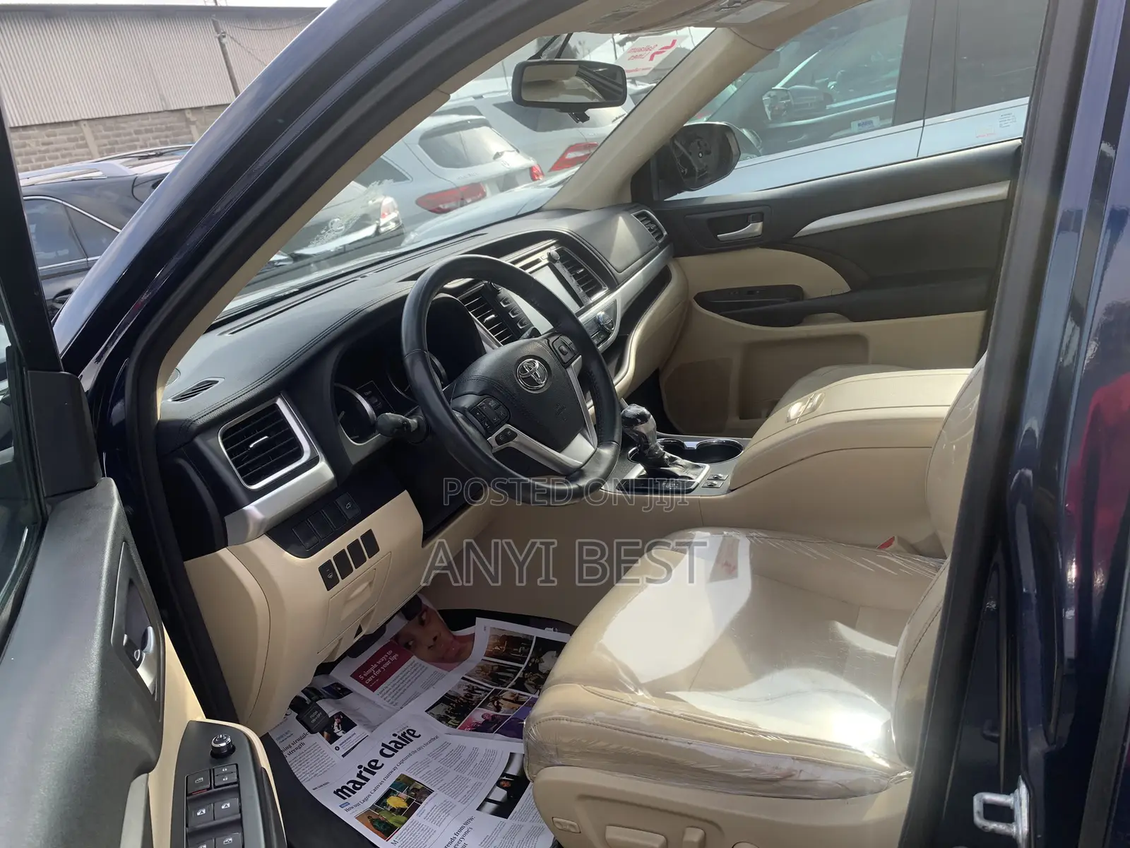 Toyota Highlander 2016 Blue