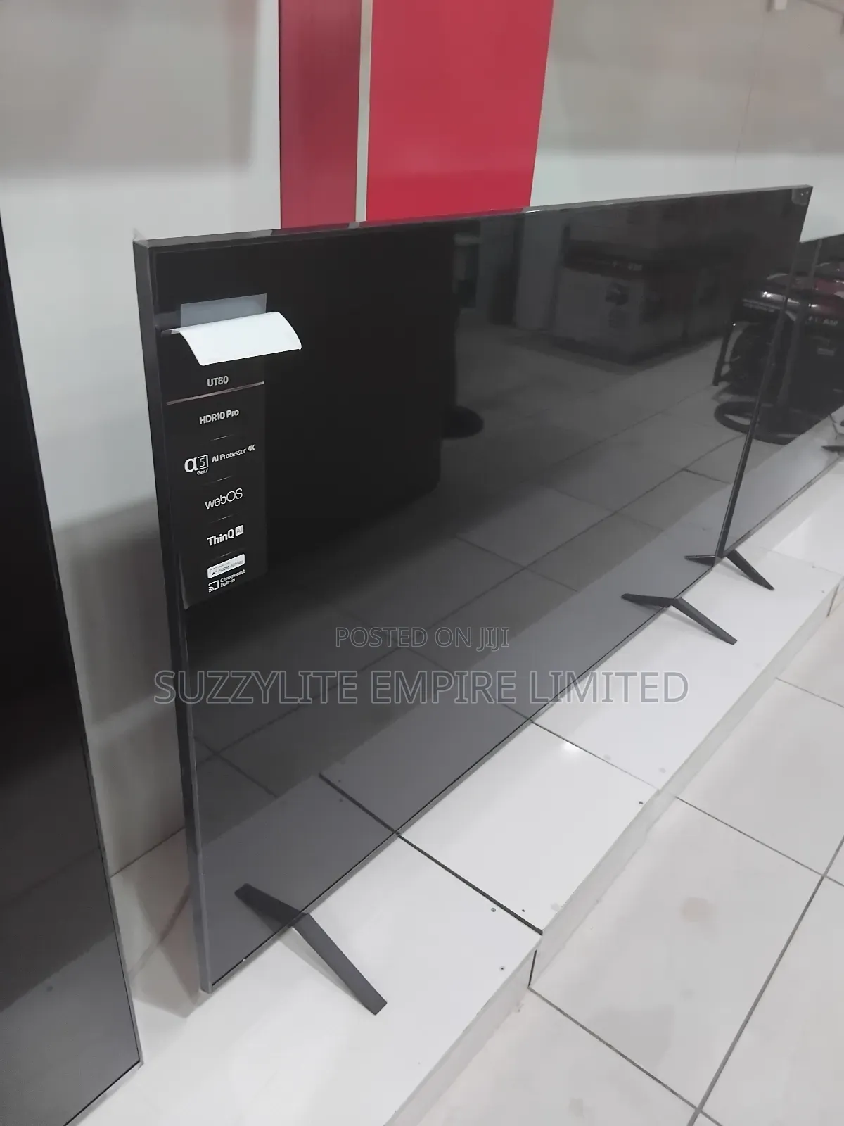 Lg 75 Inches Uhd Smart Television Ut80