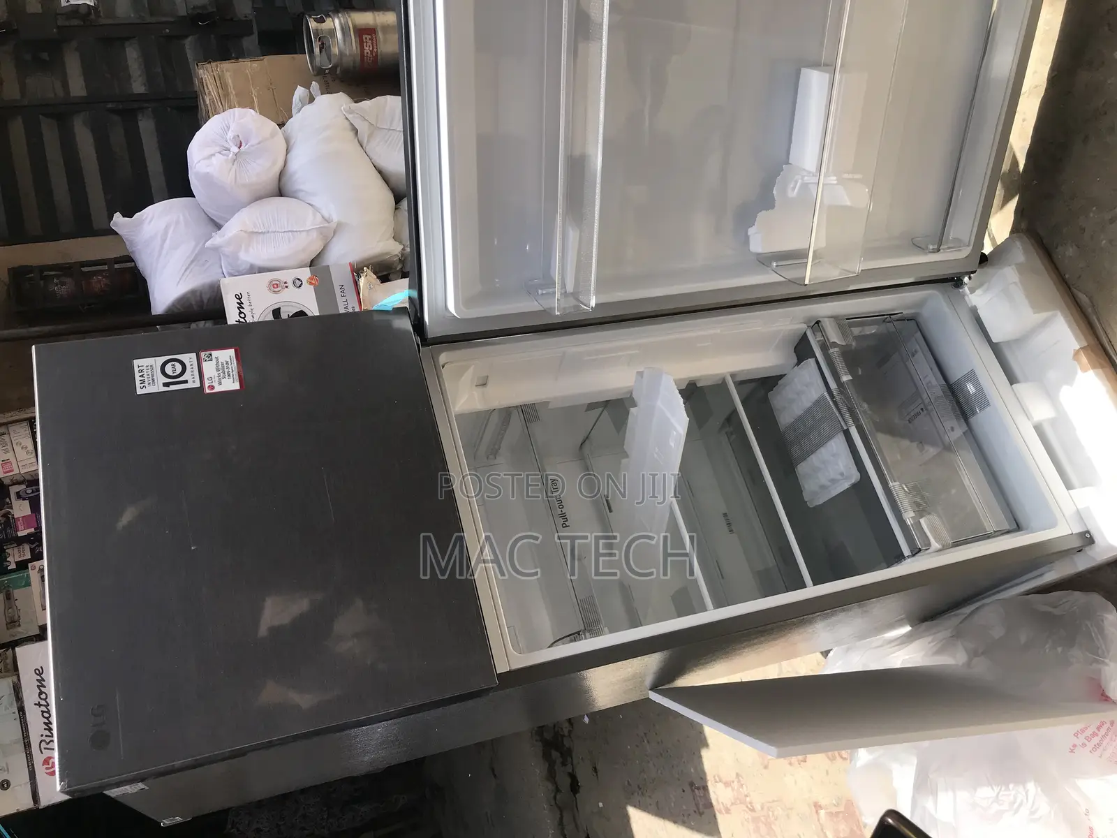 Lg 263l Double Door Inverter Fridge. 10years Warranty