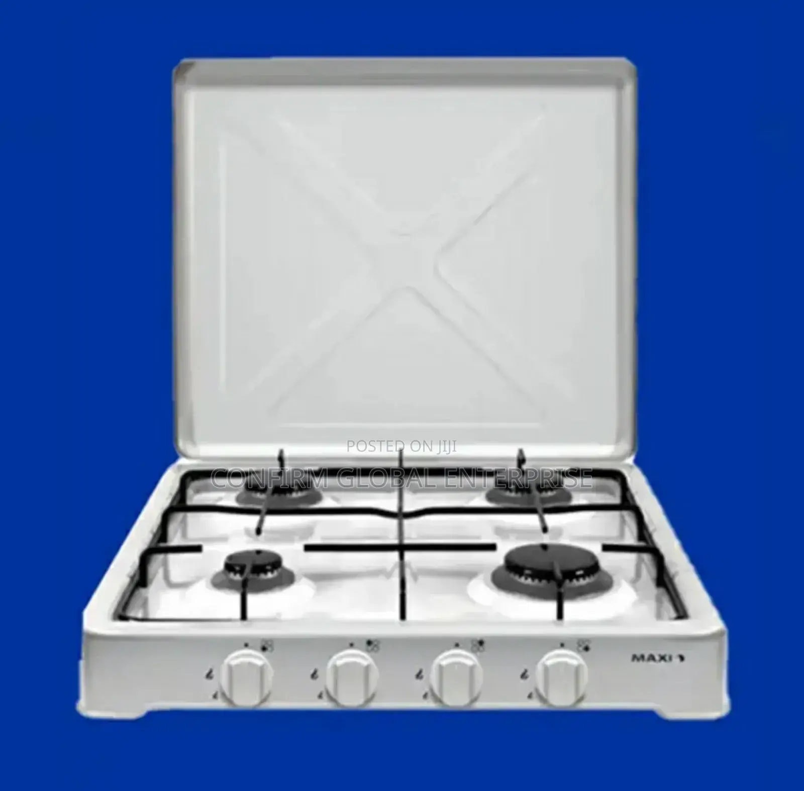 Maxi Tabletop Gas Cooker 4 Burners (400oc)