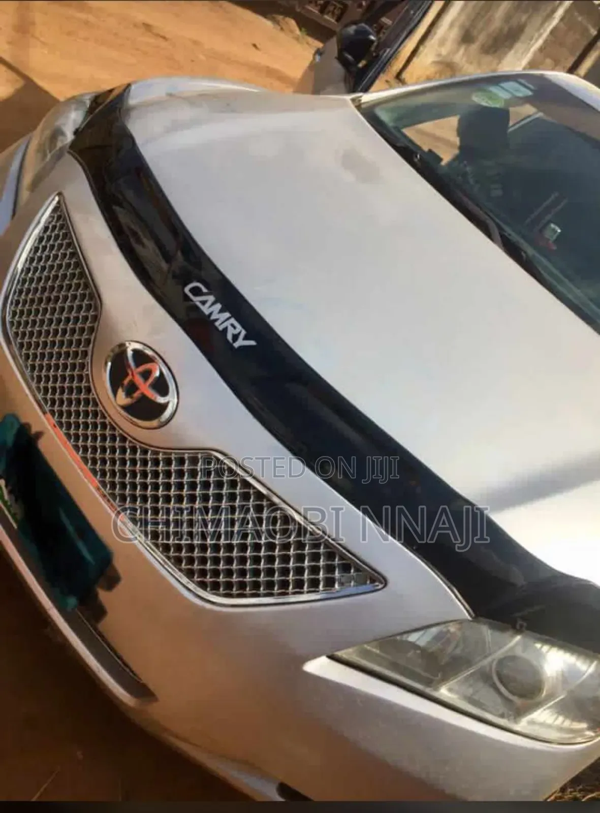 Plastic Bonnet Shade for Toyota Camry 2007