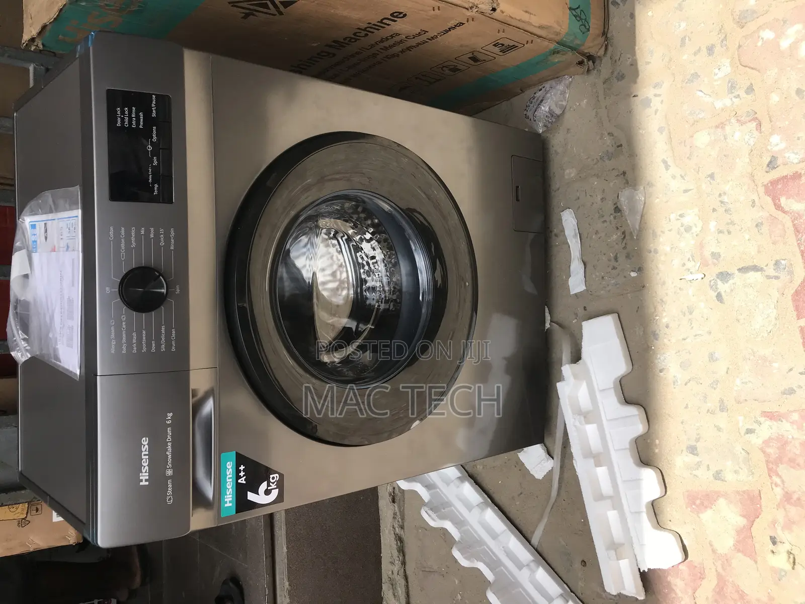 Hisense Automatic 6kg Washing Machine. Front Load