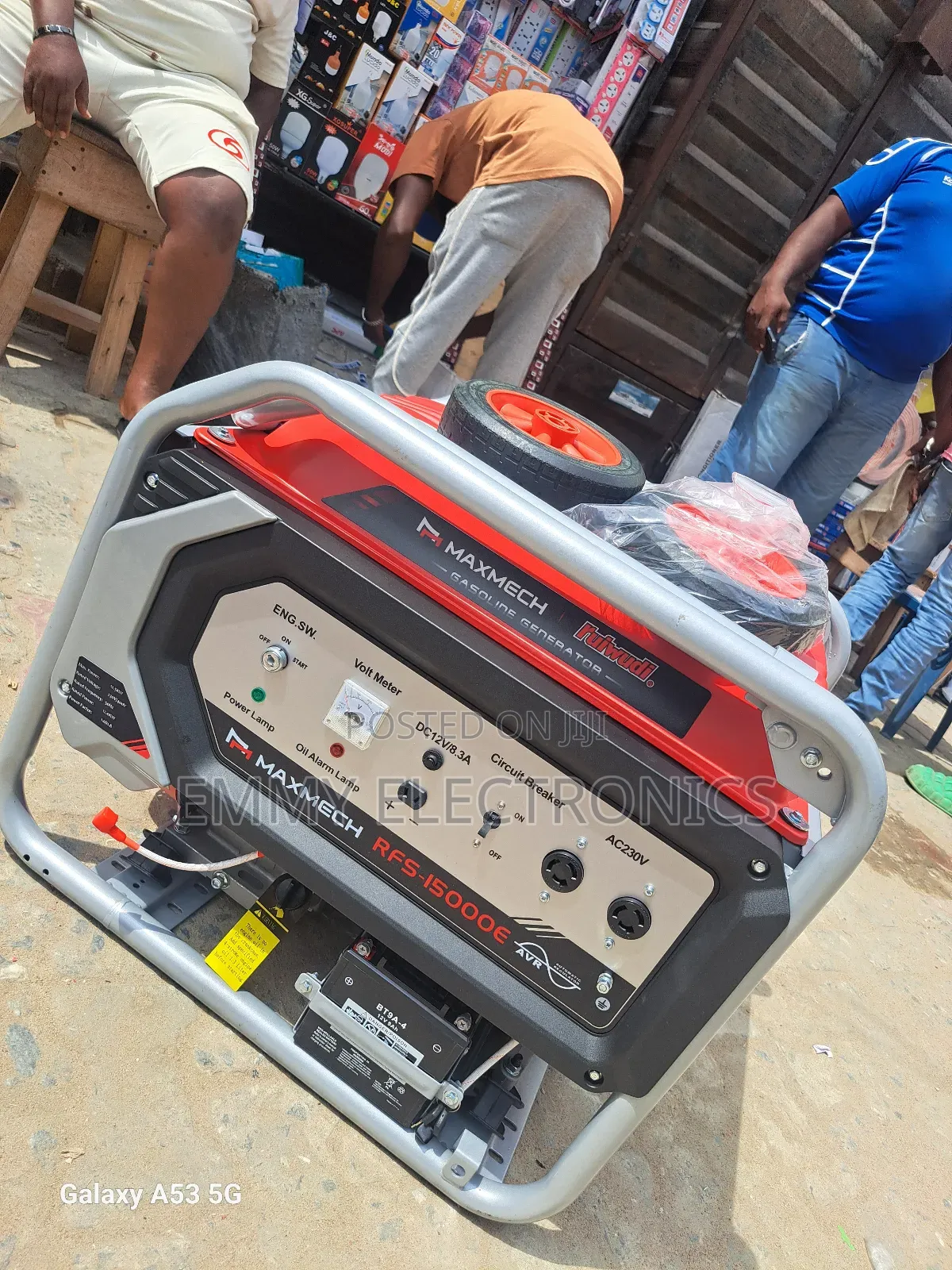 (12.5 Kva)Maxmech Petrol Generator Model Rfs15000e2 100%