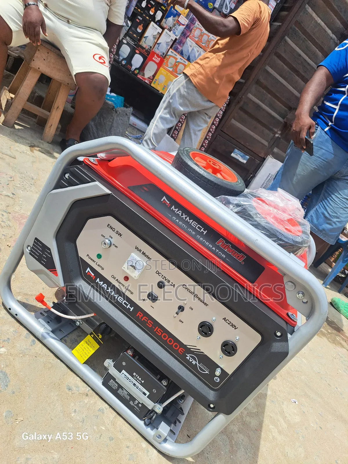 ☆♡Imported 12.5kva Maxmech Petrol Generator 100% Copper Coil