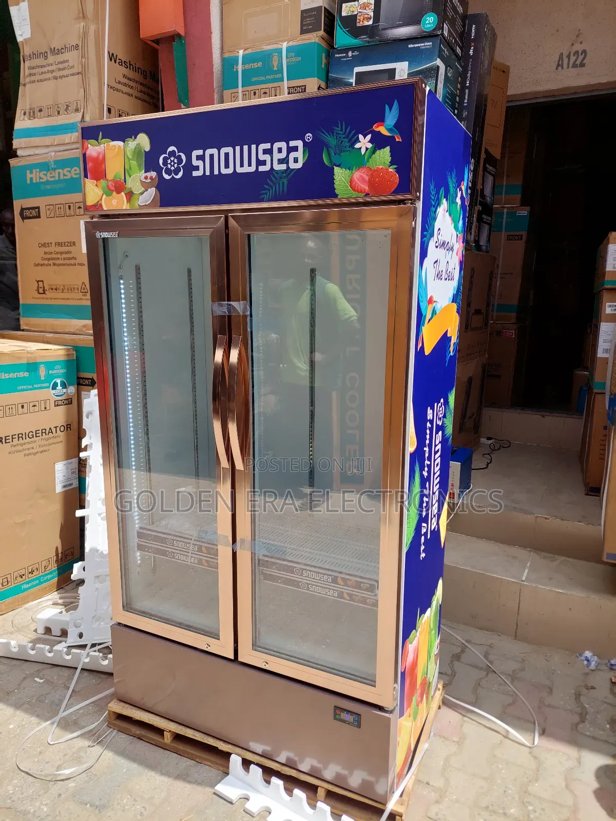 Snowsea Showcase Chiller Double Door