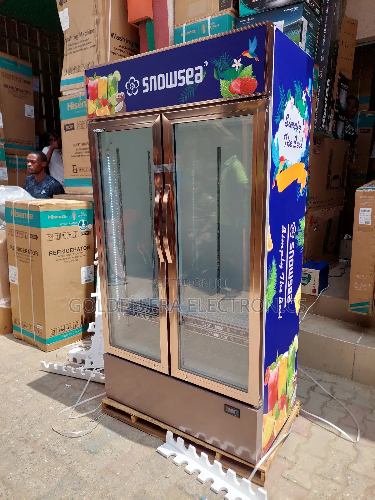 Snowsea Showcase Chiller Double Door