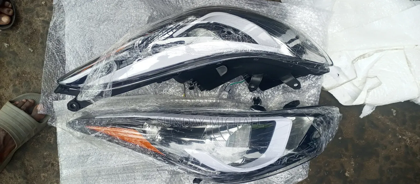 Hyundai Elantra Headlights Set 2014