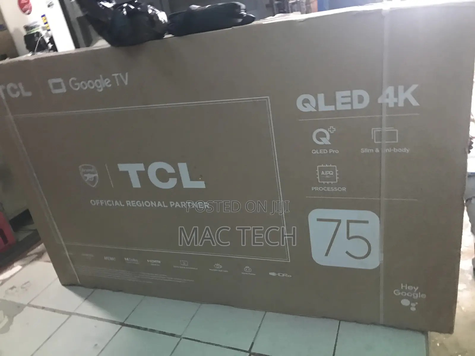 TCL 75 Inches Qled Google Tv.