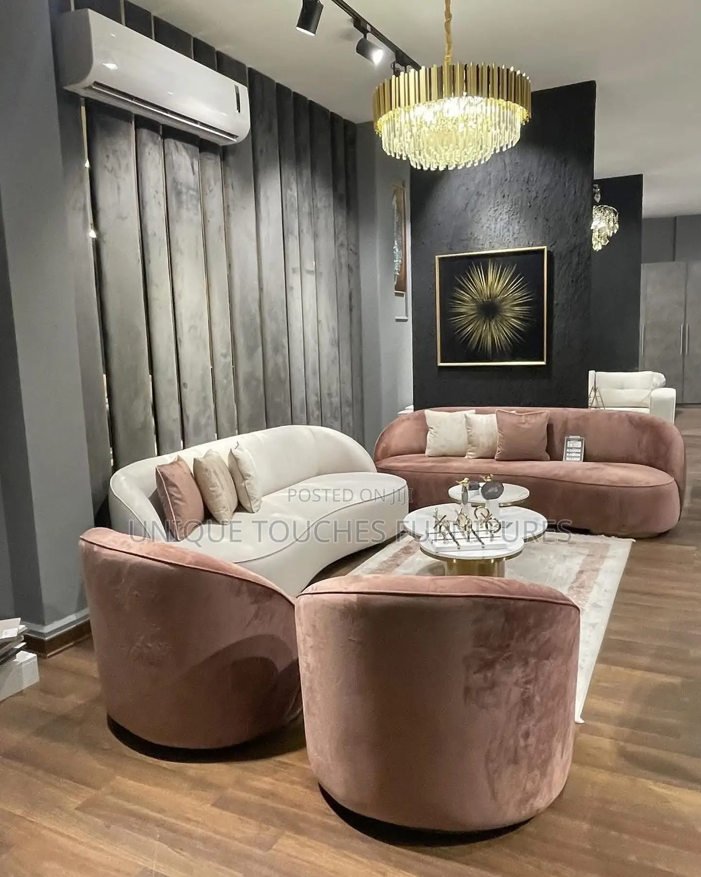 One Set Super Comfy Living Room Sofa.