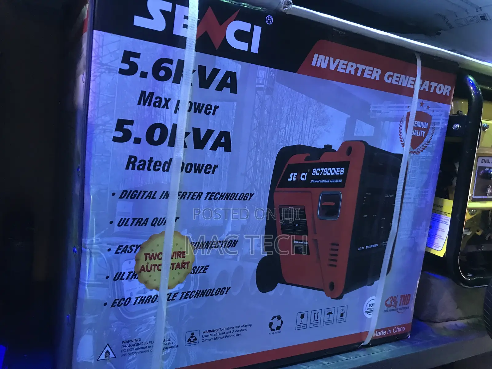 5.6kva Senci Inverter No Noise Generator