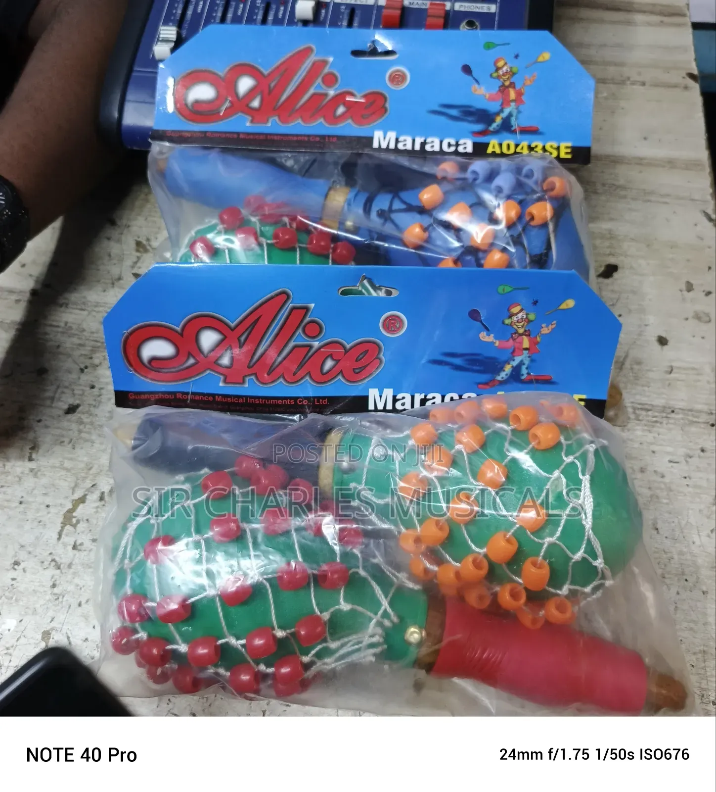 High Quality Beaded Maracas