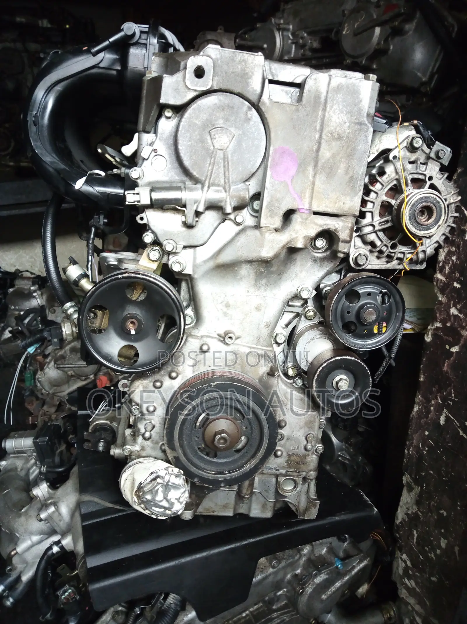 Complete Engine For Nissan Altima 2006/2010 Model. Qr 2.5