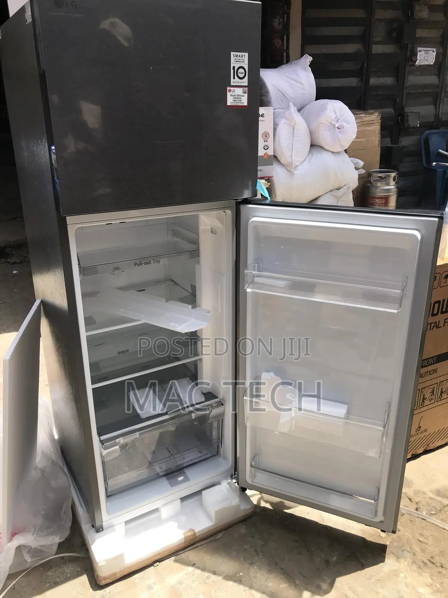 Lg Smart Inverter Double Door Fridge.263l 10years Warranty